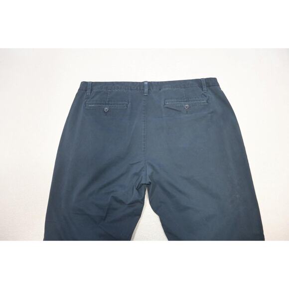 Untuckit Golf Pants Blue Flat Pima Stretch Performance Relaxed Fit Mens 40 x 32 - Picture 6 of 6